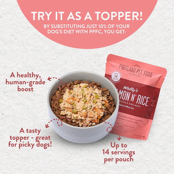 Portland Pet Food Company Wally's Salmon N' Rice