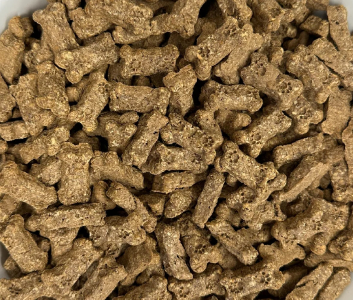 Smoked Bacon Bits Crunchy Bones Dog Treats | Wholesale Bulk Dog Treats | Made in US