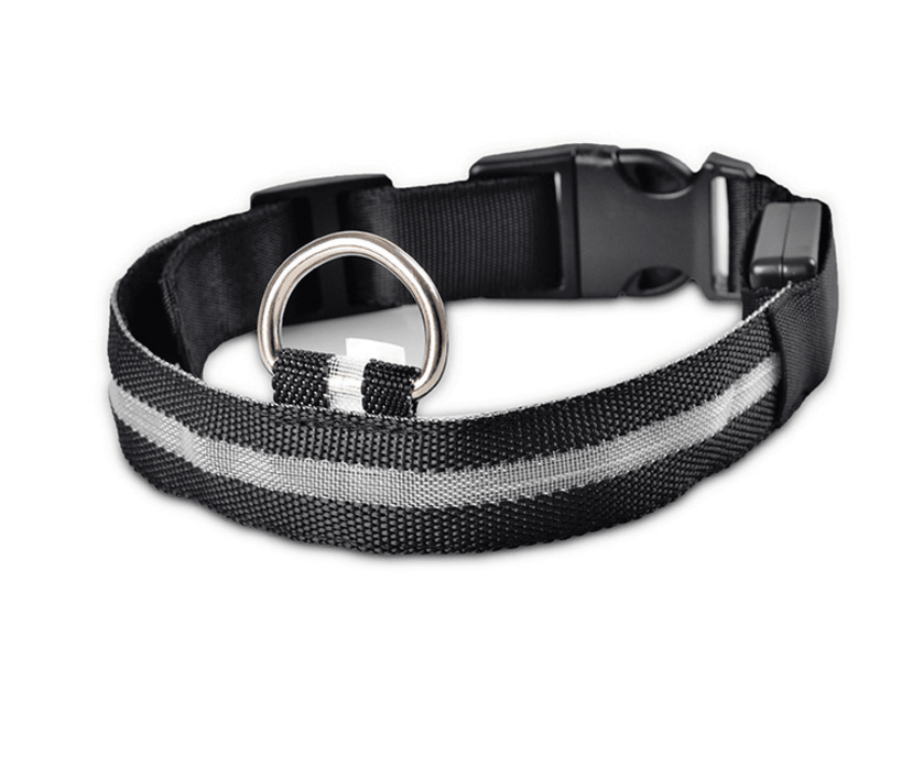 Luminous Glow-In-The-Dark Led Pet Collar: The Ultimate Night Safety Accessory For Dogs And Cats