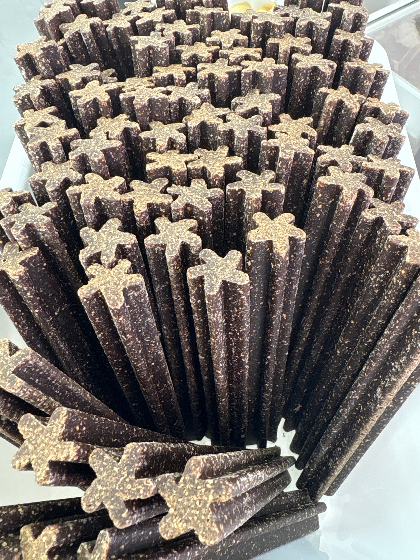 Peanut Butter & Carob Bulk Dental Chews | Beyondwhiskers