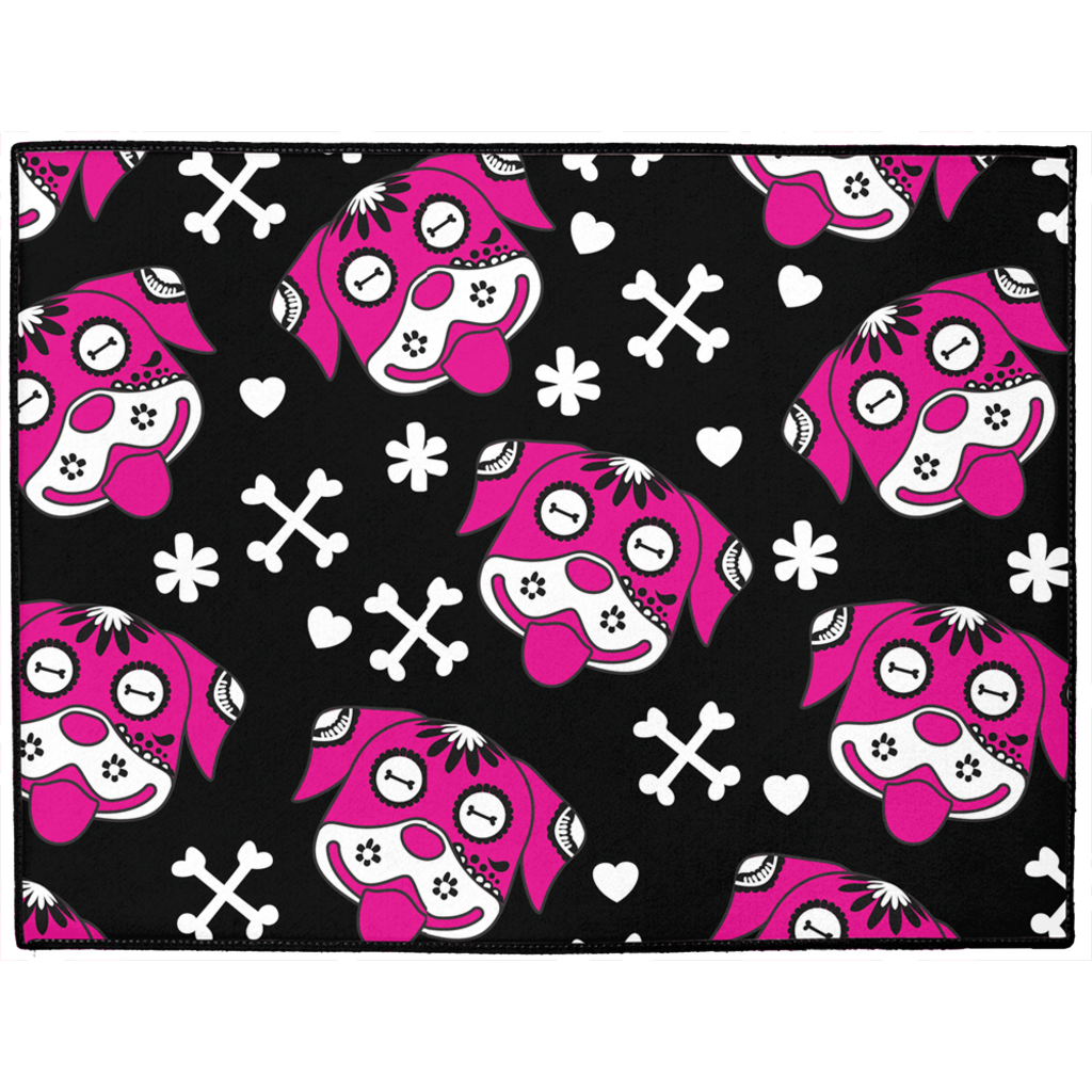 Day of the Dog Pink Dog Mat