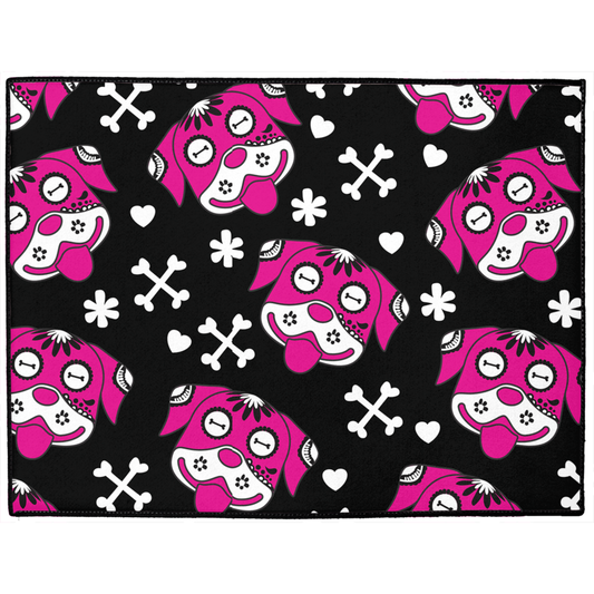 Day of the Dog Pink Dog Mat