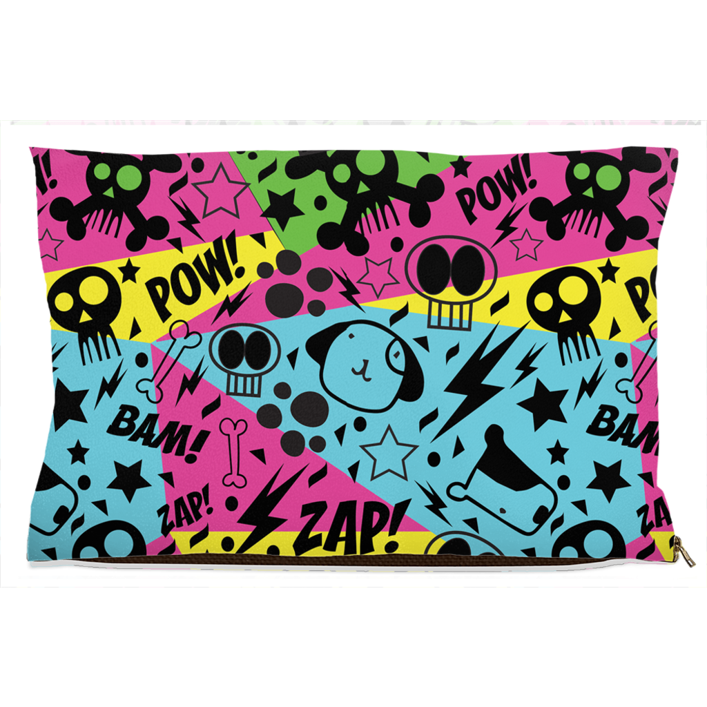 Graffiti Dog Bed-1