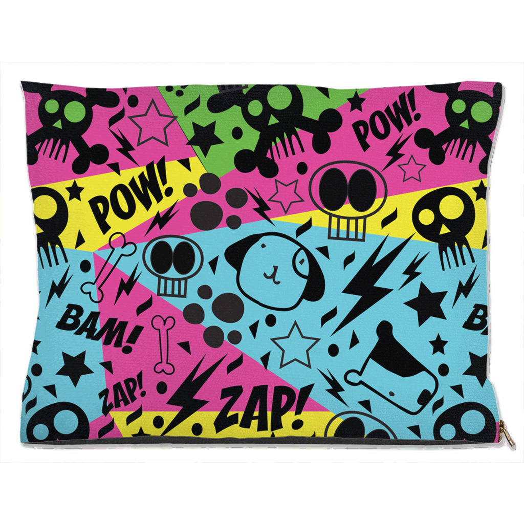 Graffiti Dog Bed-2