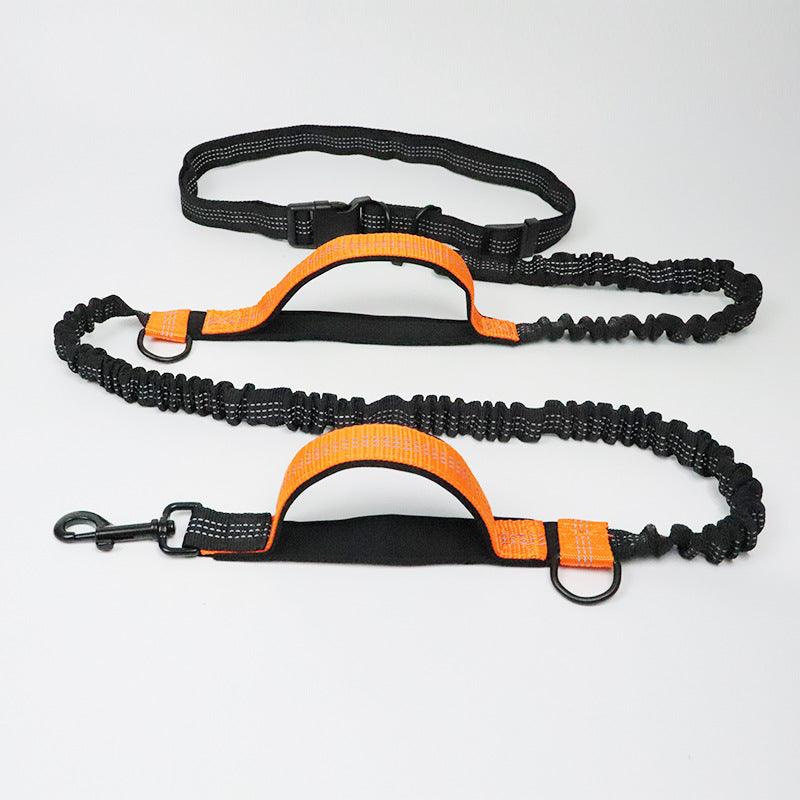 Ultimate Hands-Free Reflective Dog Leash With Multi-Function Features