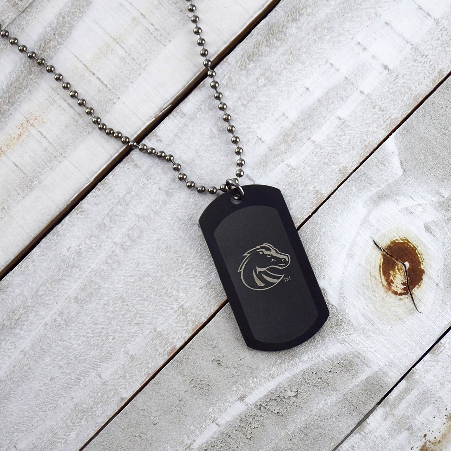 Bronco Dog Tag
