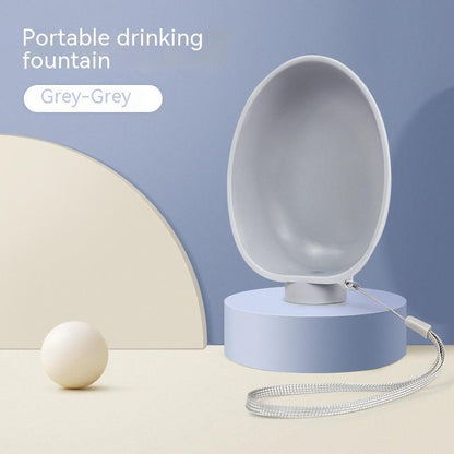 Portable Dog Drinking Bowl Outdoor Water Feeding Pet Outside Water Cup Dog Kettle For Small Breeds Dogs-5