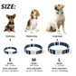 Reflective Wave Point Dog Collar: High Visibility, Adjustable, And Stylish-4