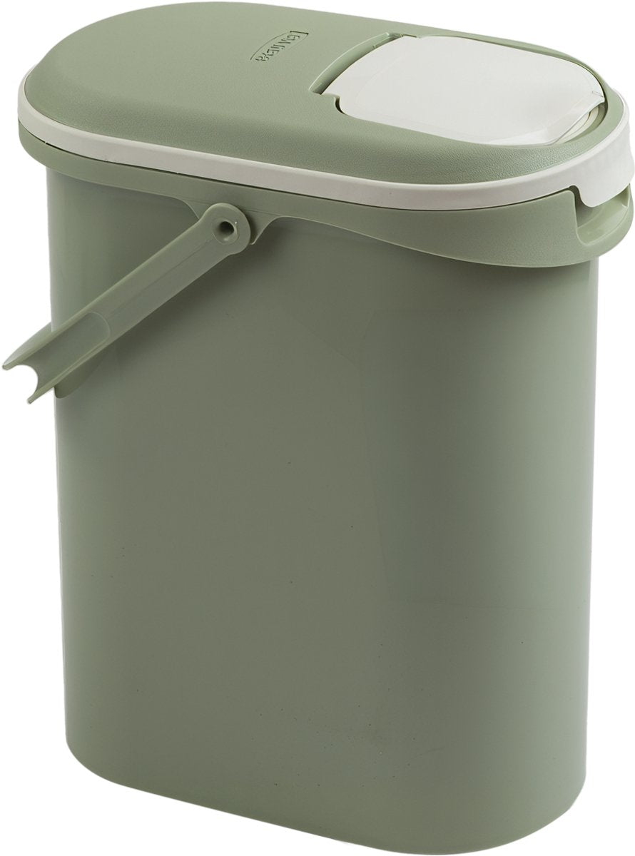 Curver - food container dog cat - misty green - 10l