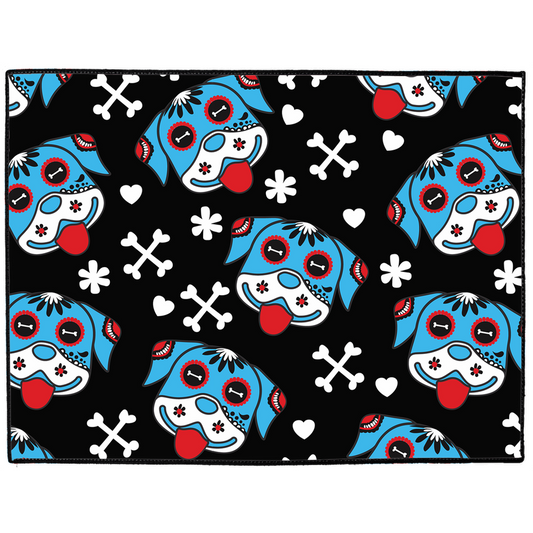 Day of the Dog Blue Dog Mat