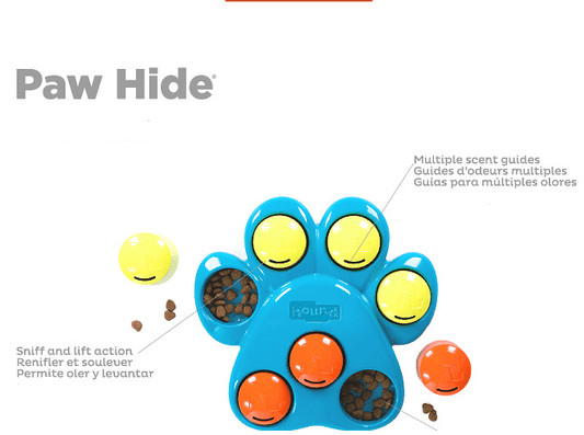 Chew-Resistant Dog Puzzle Food Tray