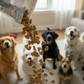 Peanut butter cookies crunchy dog treats  BeyondWhiskers-1