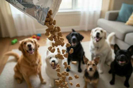Peanut butter cookies crunchy dog treats  BeyondWhiskers-1
