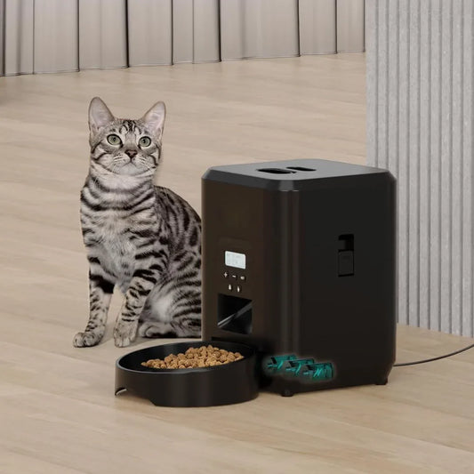 NNEOBA Smart Pet Feeder – Automatic Timed Cat & Dog Food Dispenser with Portion Control-1