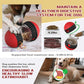 NNEDSZ Red Interactive Dog Slow Feeder Toy - Food Dispenser Ball for Healthy Digestion-3
