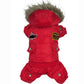Air Force Inspired Four-Legged Pet Suit - Stylish Autumn And Winter Coats For Dogs-2