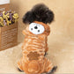 Autumn And Winter Dog Pet Costume Collection: Cozy Coral Fleece Cartoon Style-6