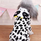 Autumn And Winter Dog Pet Costume Collection: Cozy Coral Fleece Cartoon Style-5