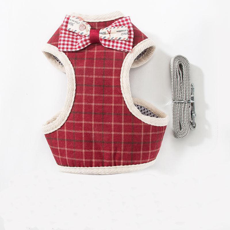 Breathable Mesh Pet Leash For Dogs And Cats