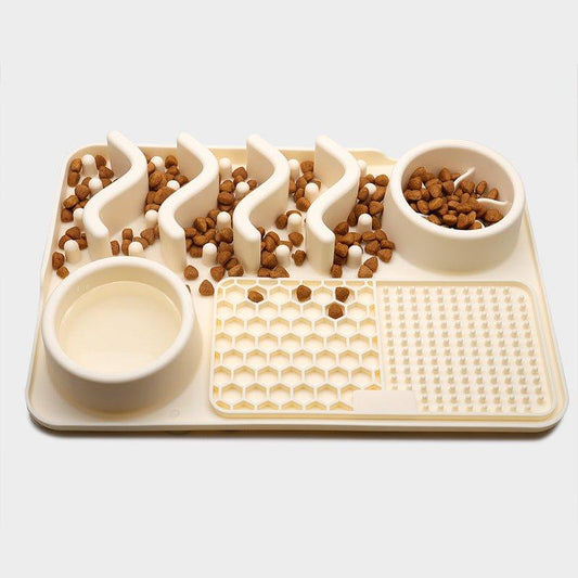Dog Silicone Licking Pad Pet Licking Mat Silicone Mat Multifunctional Food Bowl-10