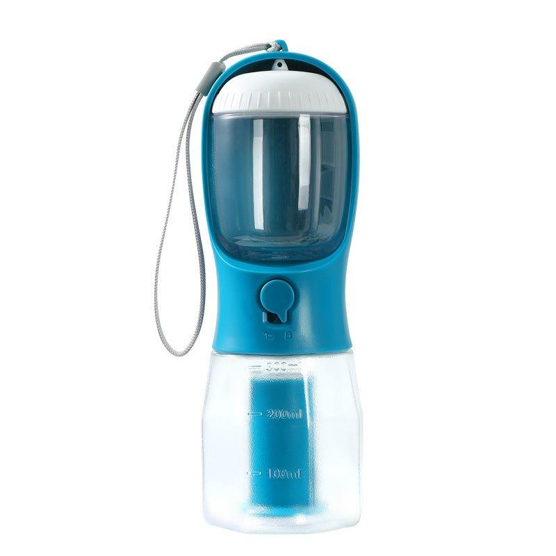 Dog Water Cup Drinking Food Garbage Bag Three-In-One Portable Multi-Functional Pet Cups