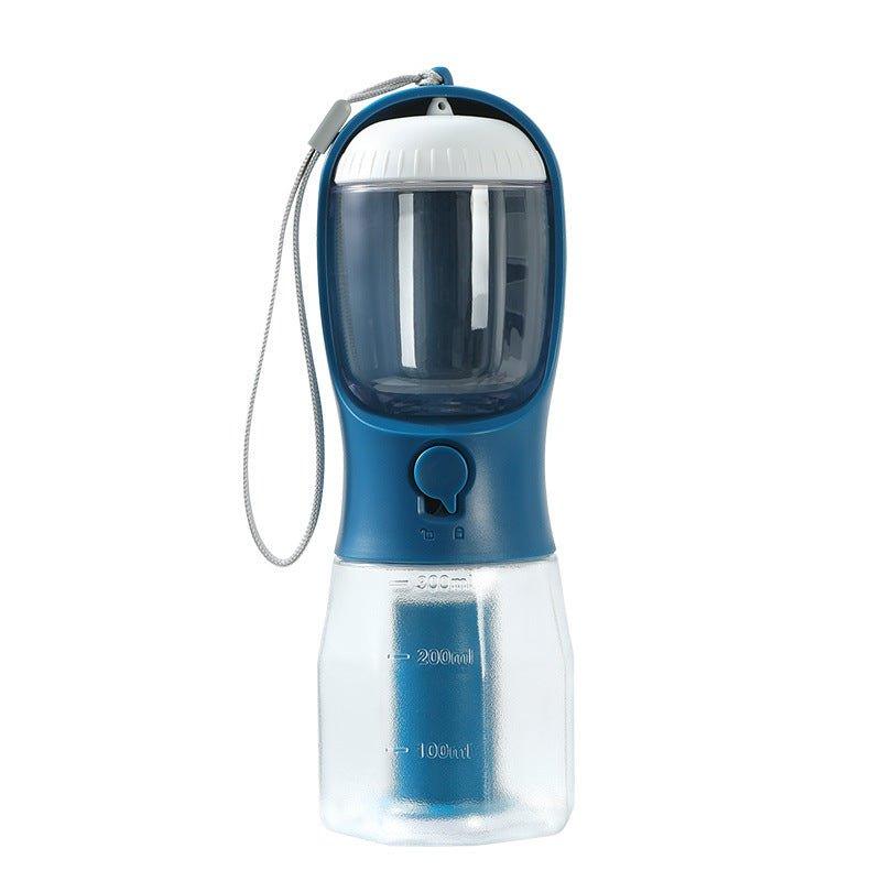 Dog Water Cup Drinking Food Garbage Bag Three-In-One Portable Multi-Functional Pet Cups