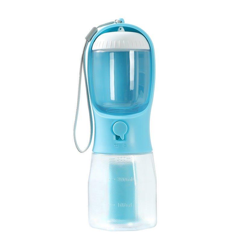 Dog Water Cup Drinking Food Garbage Bag Three-In-One Portable Multi-Functional Pet Cups