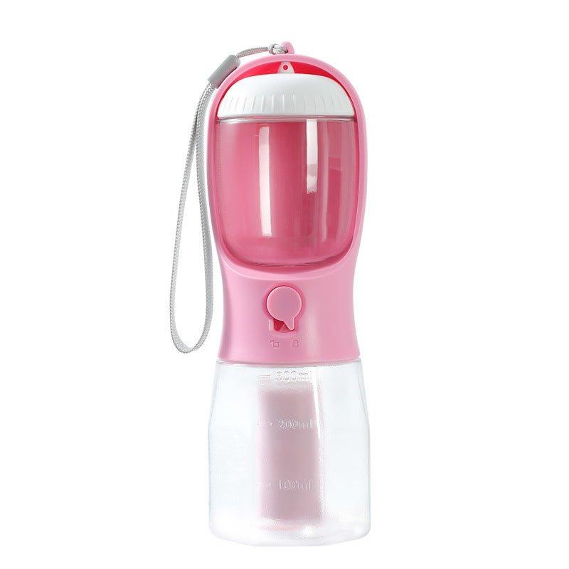 Dog Water Cup Drinking Food Garbage Bag Three-In-One Portable Multi-Functional Pet Cups